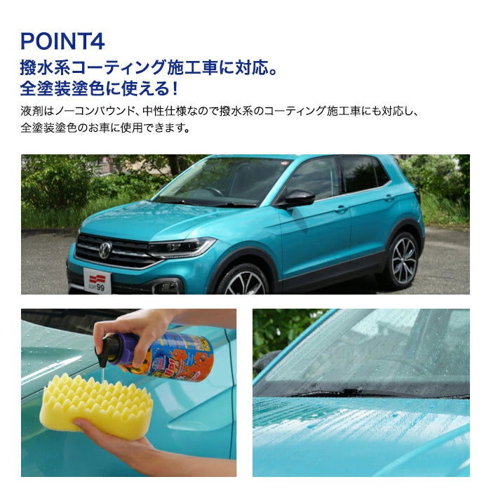 SOFT99 ALAUNEN バチバチアップ ウォッシュ&コート 02904 T-B-60