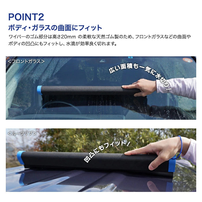 SOFT99 マックスウォッシュ ロング水切りワイパー 04910 T-B-60