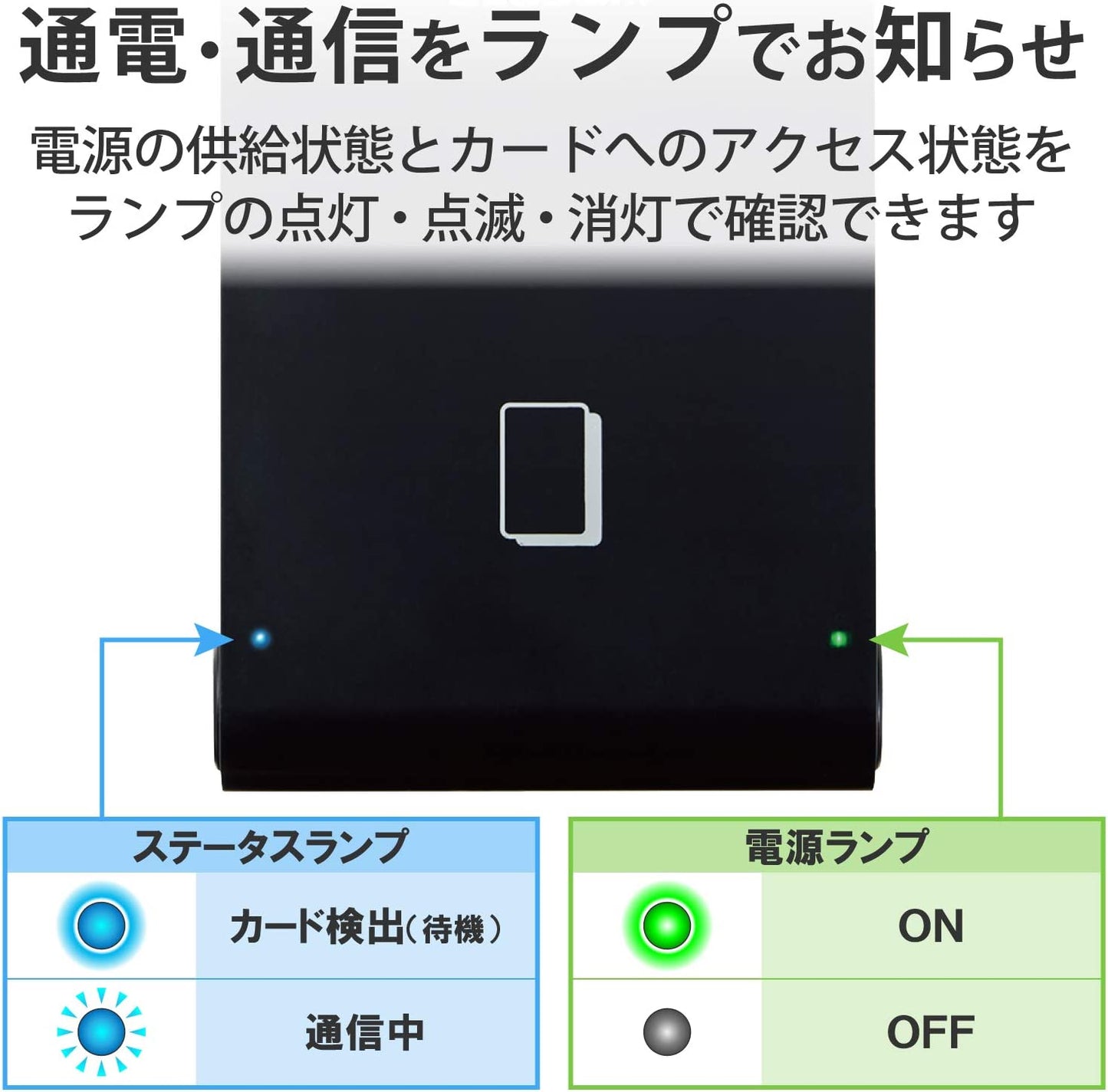 エレコム ICカードリーダー 非接触式 3年保証 trysE MR-ICA001BK