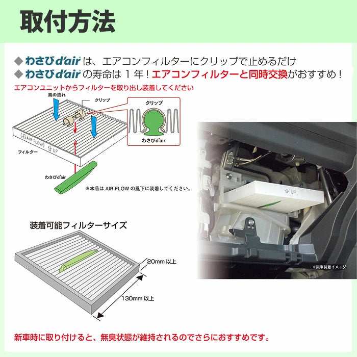 クイックエバポレータークリーナーV & わさびデェール セット V93540009-VCC04624 T-M
