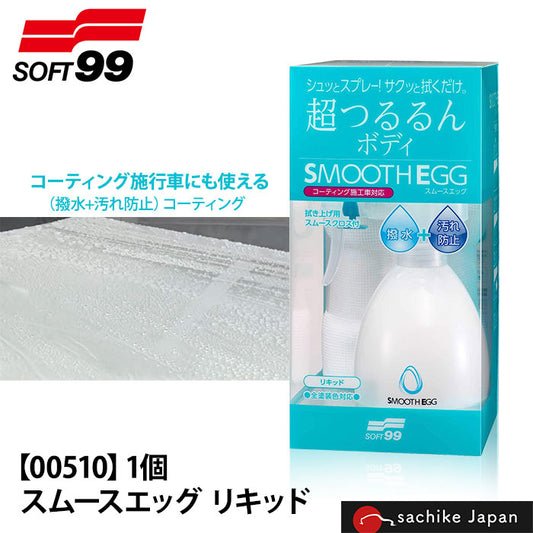 soft99 専用クロス付 スムースエッグ リキッド 250ml リペアコート 撥水効果 スプレー T-B-60