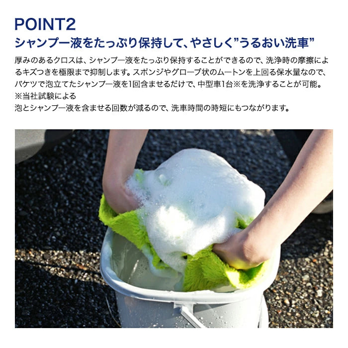 SOFT99 ALAUNEN ヤワラカイザー 洗浄用クロス 02902 T-B-60