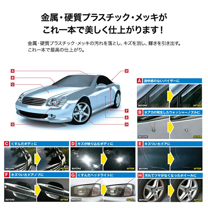 KURE LOOX ルックス 330ml 品番:1176 表面仕上げ剤 汚れ落とし キズ消し ツヤ出し T-B-60