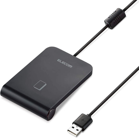エレコム ICカードリーダー 非接触式 3年保証 trysE MR-ICA001BK