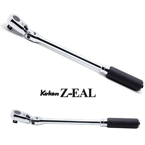 山下工業研究所 | ko-ken コーケン Ｚ－ＥＡＬ 首振りラチェットハンドル（ロング）差込角9.5ｍｍ 山下工研 trysコ3726Z-280